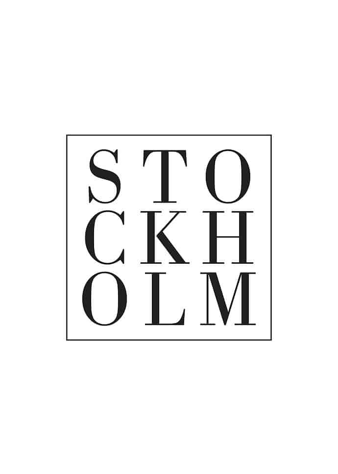 Stockholm poster