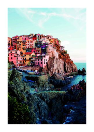 Cinque Terre, Italien poster