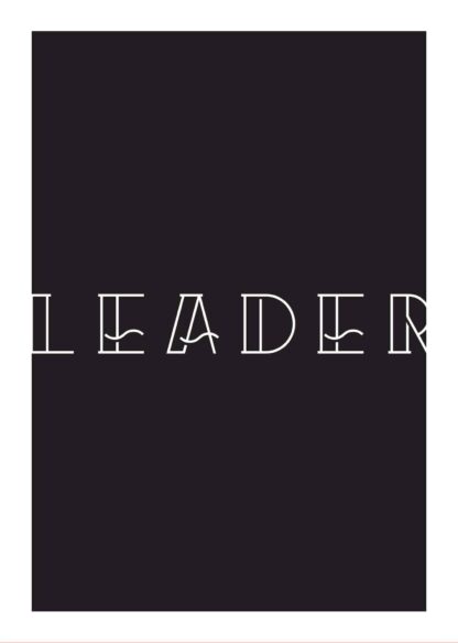 Leader poster