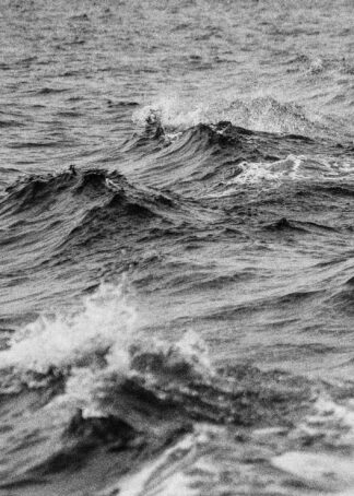 Stormigt hav poster
