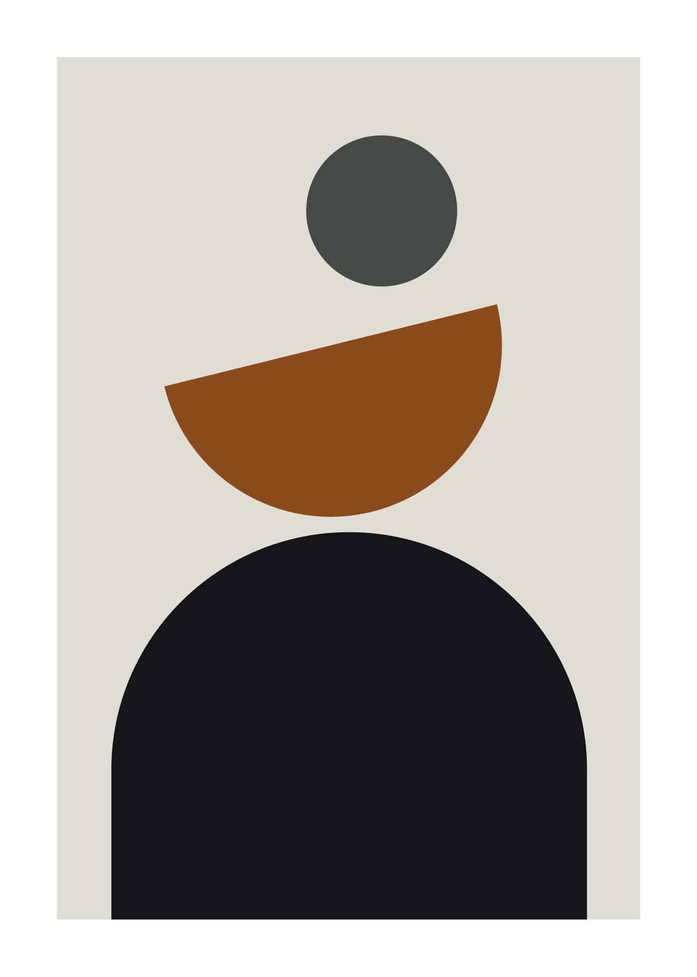 Abstrakt konst #35 poster