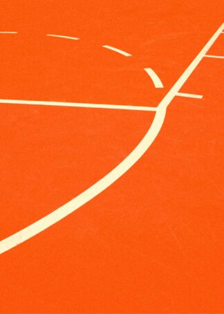 Orange basketplan poster