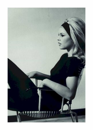 Brigitte Bardot hårband poster