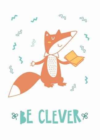 Räv Be Clever poster