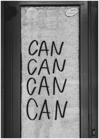 Can can can can poster