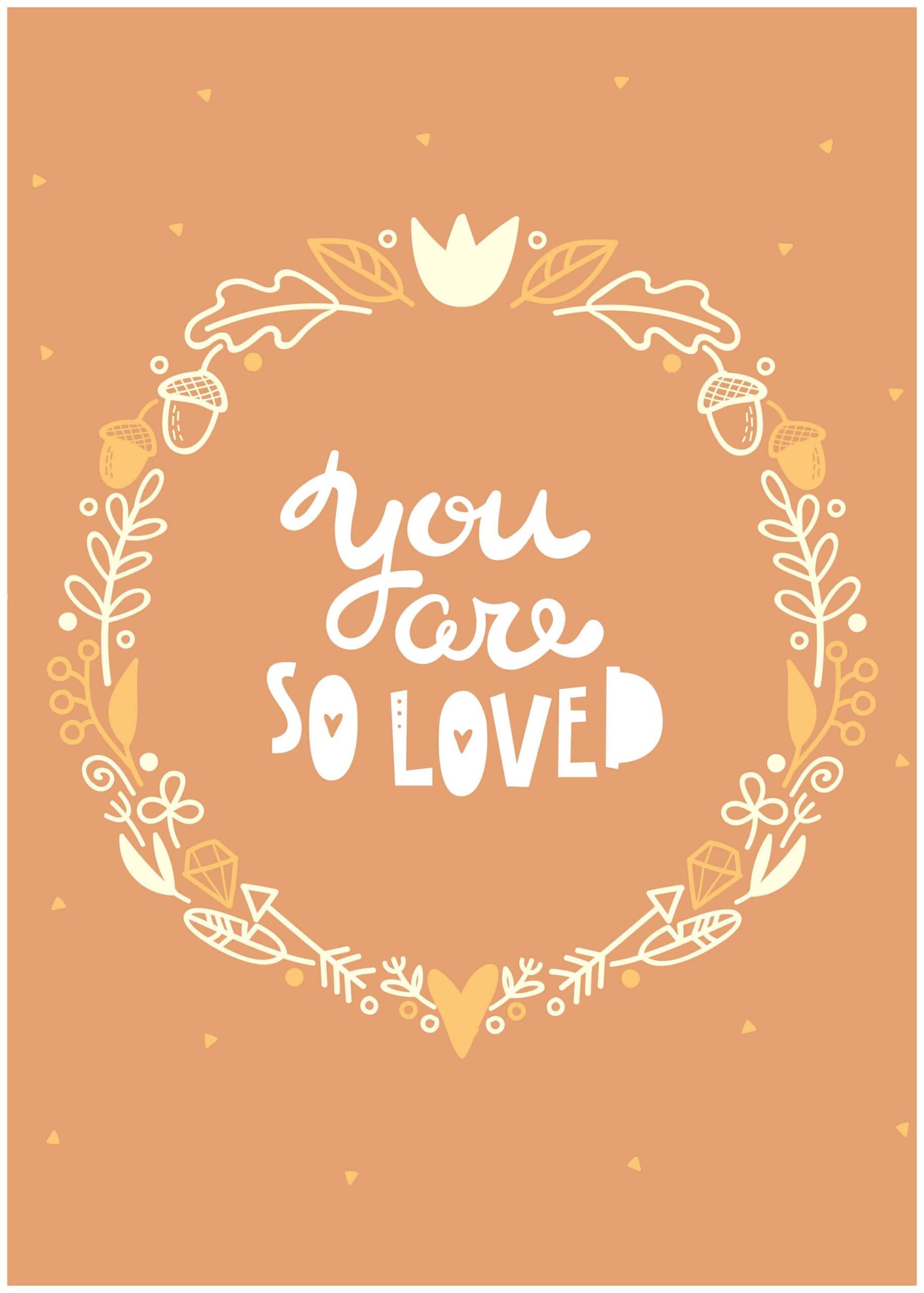 Krans You Are So Loved poster