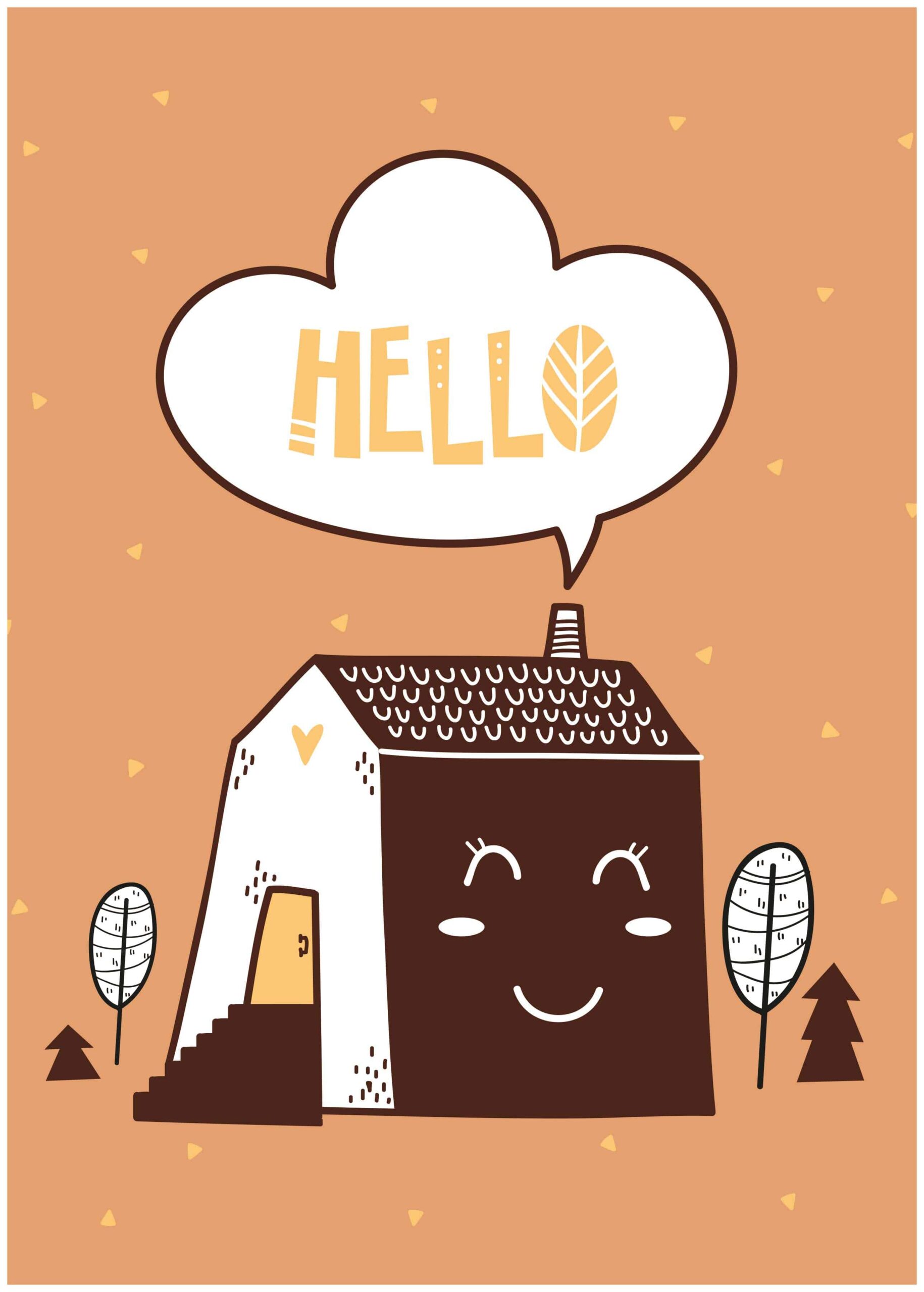 Hus Hello poster