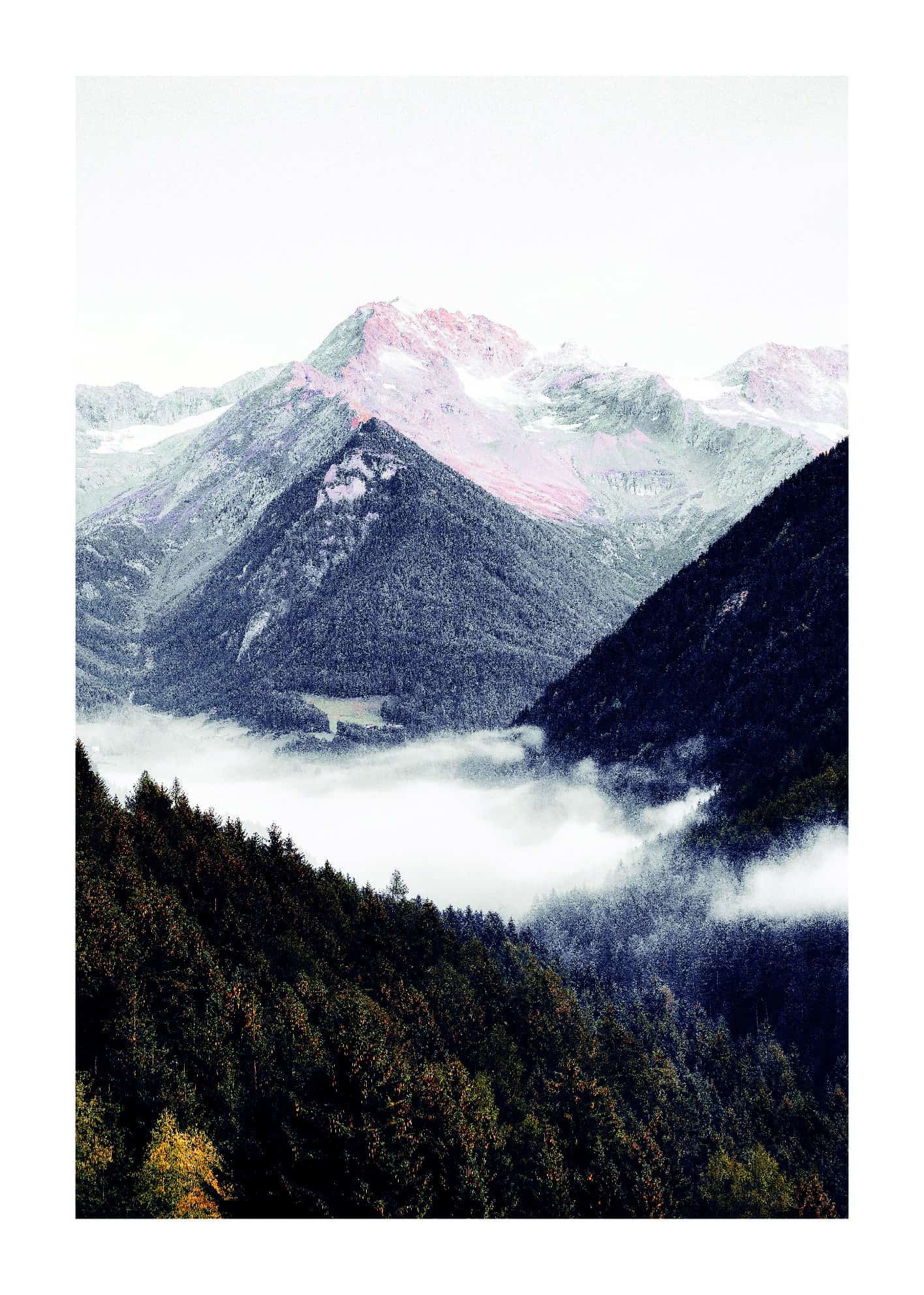Disiga berg poster