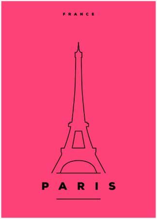 Paris, Frankrike poster