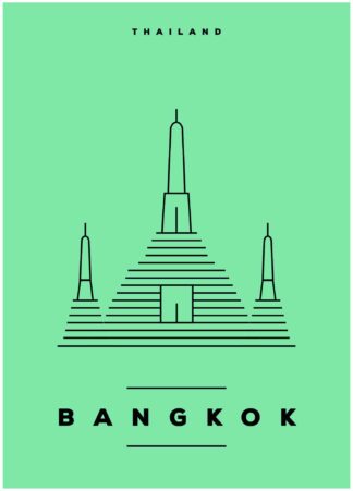 Bangkok, Thailand poster