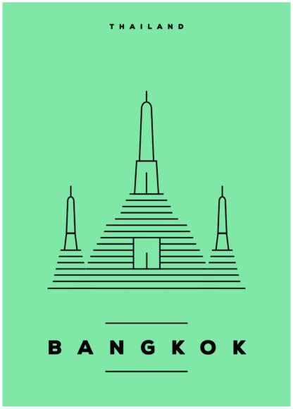 Bangkok, Thailand poster