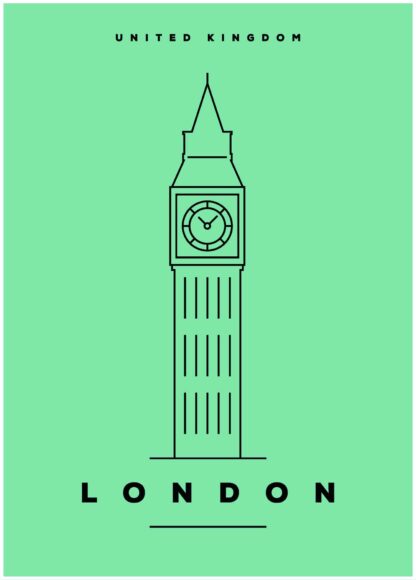 London, England poster