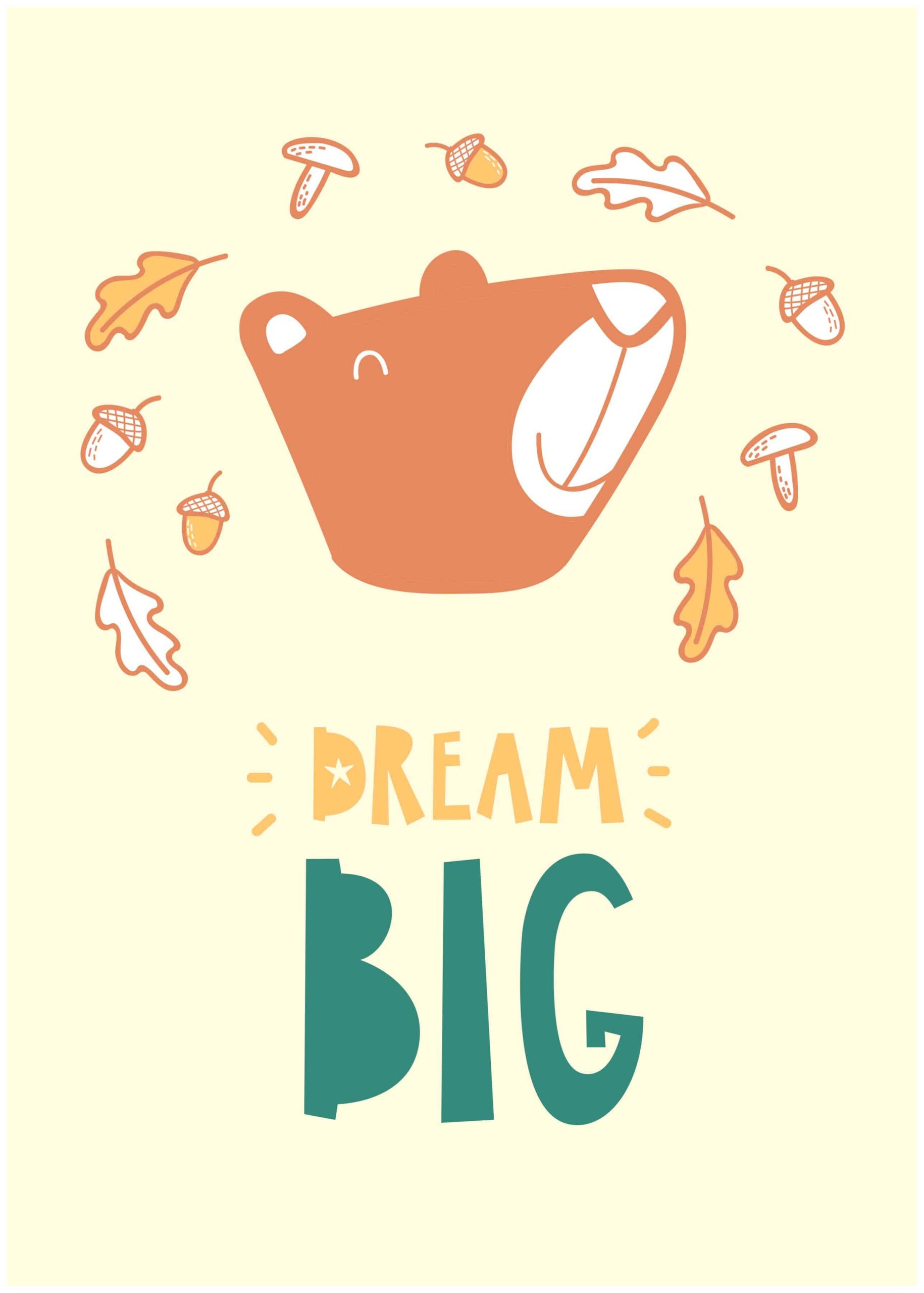 Räv Dream Big poster