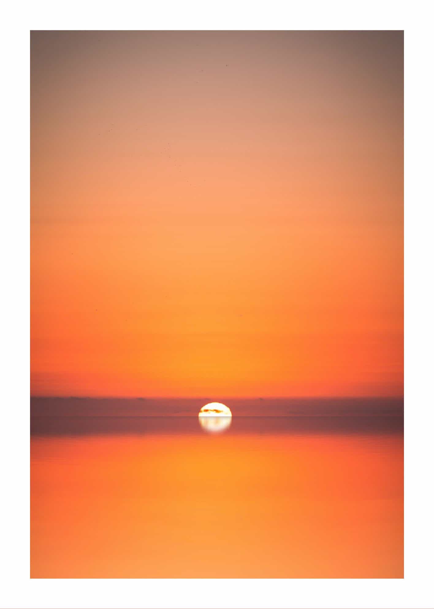 Solnedgång poster