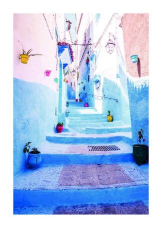 Blue City, Marocko poster