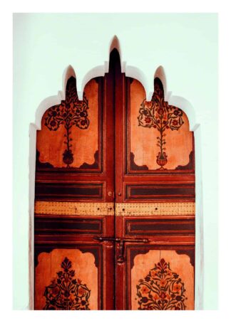 Marrakech dörr poster