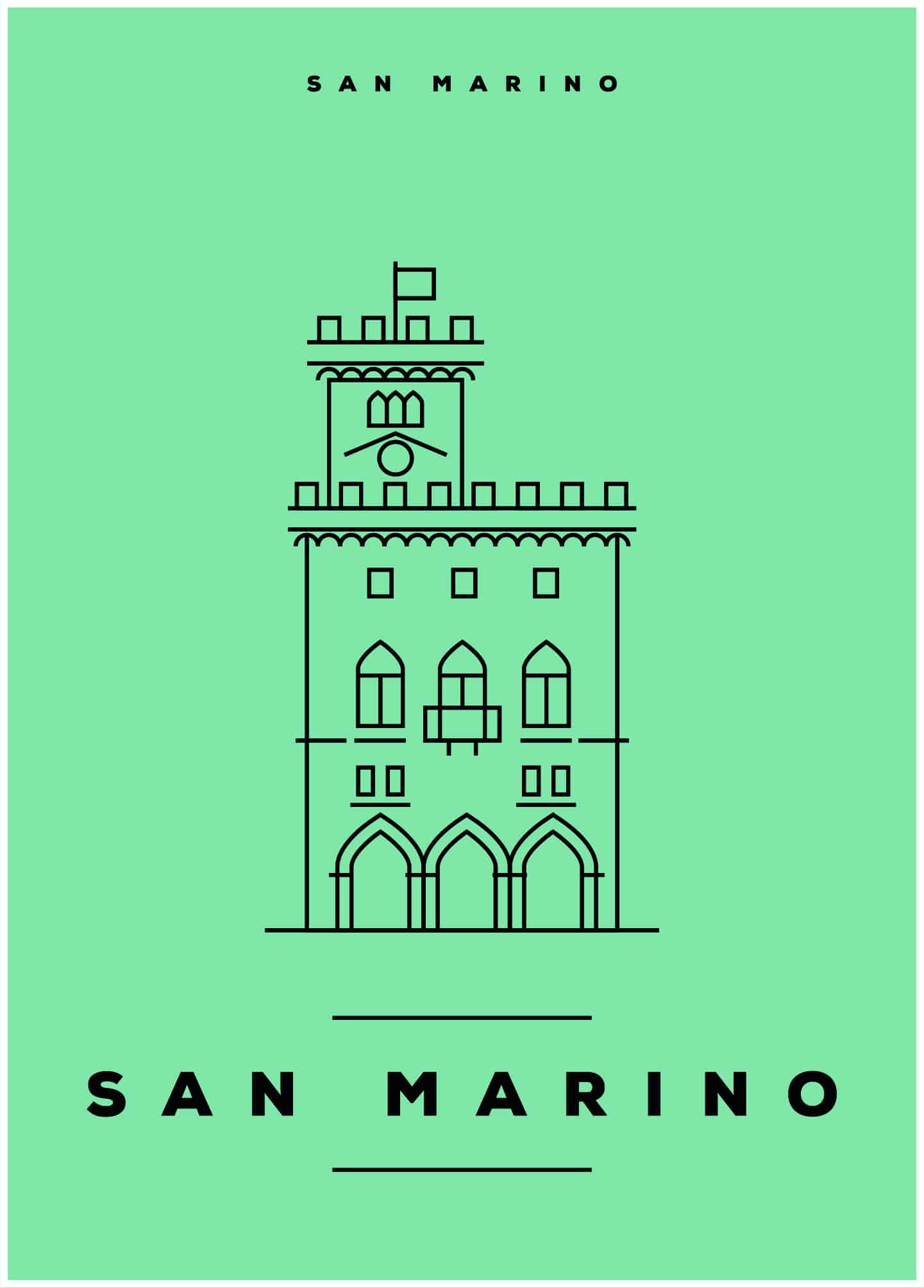 San Marino, San Marino poster