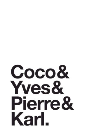 Coco, Yves, Pierre & Karl poster