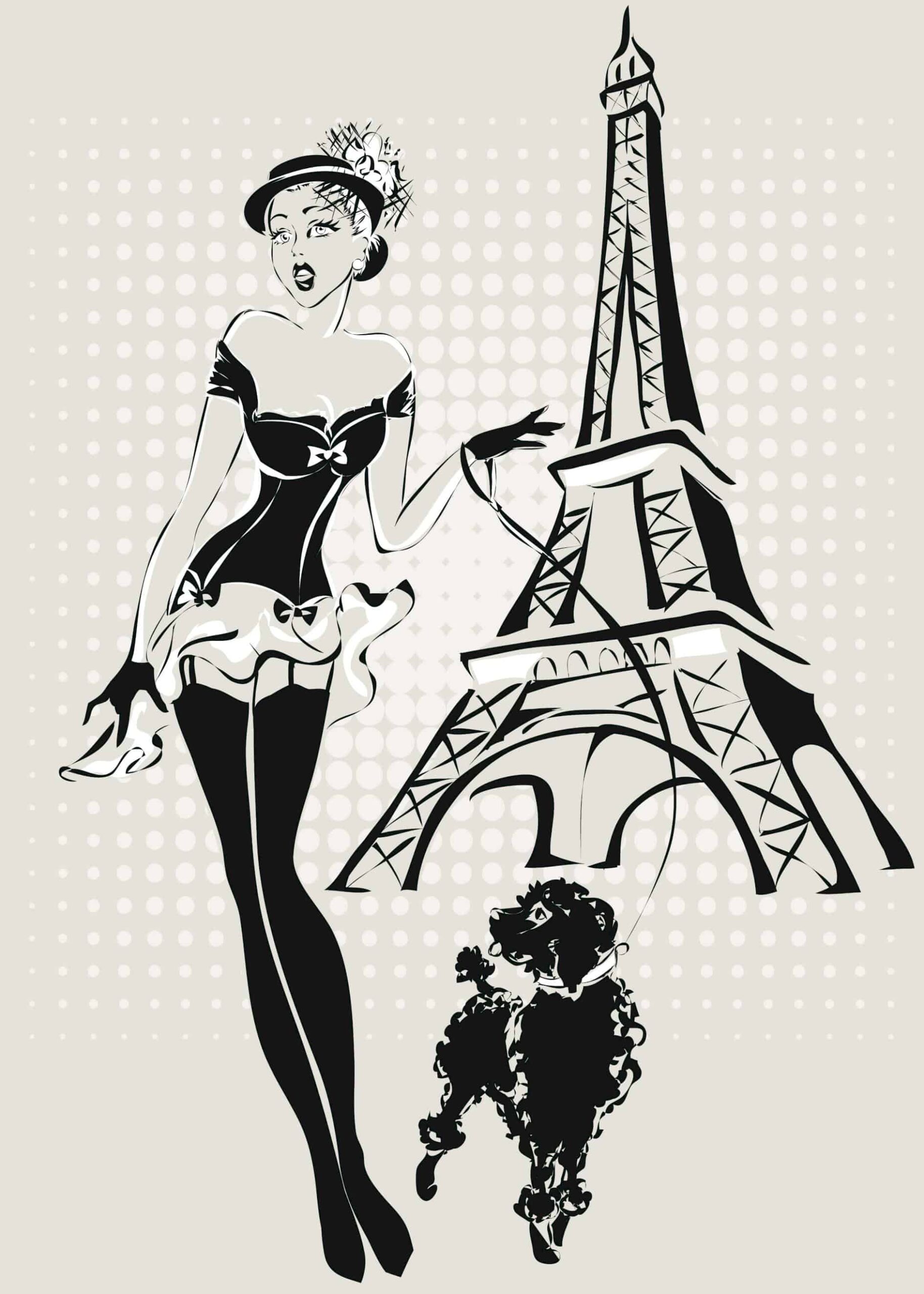 Paris vintage poster