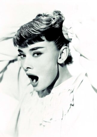 Audrey Hepburn gäspar poster