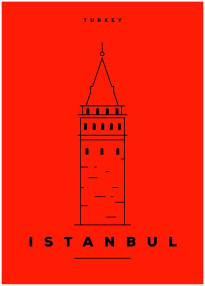 Istanbul, Turkiet poster
