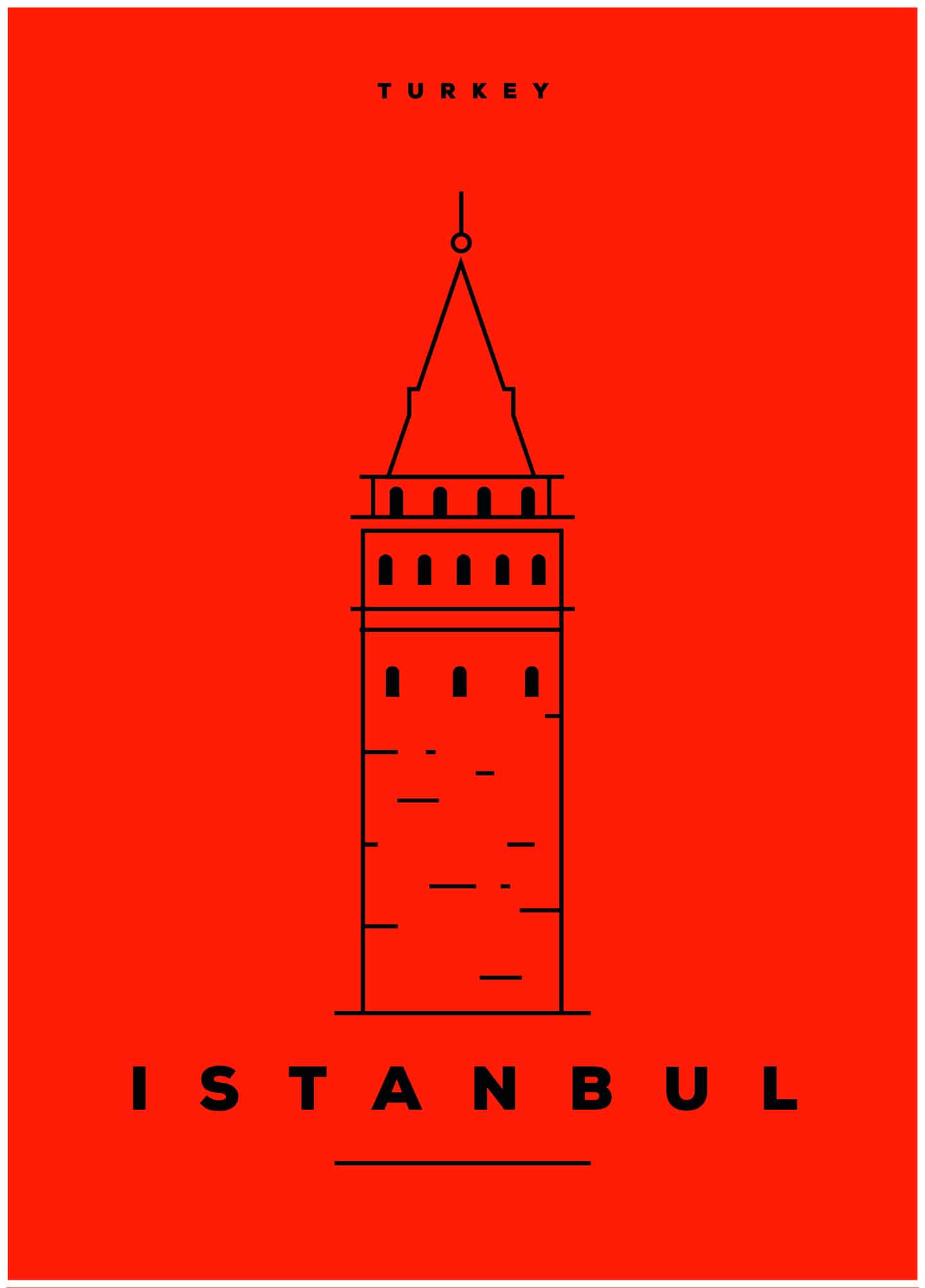 Istanbul, Turkiet poster