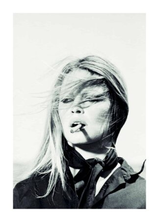 Brigitte Bardot cigarett poster