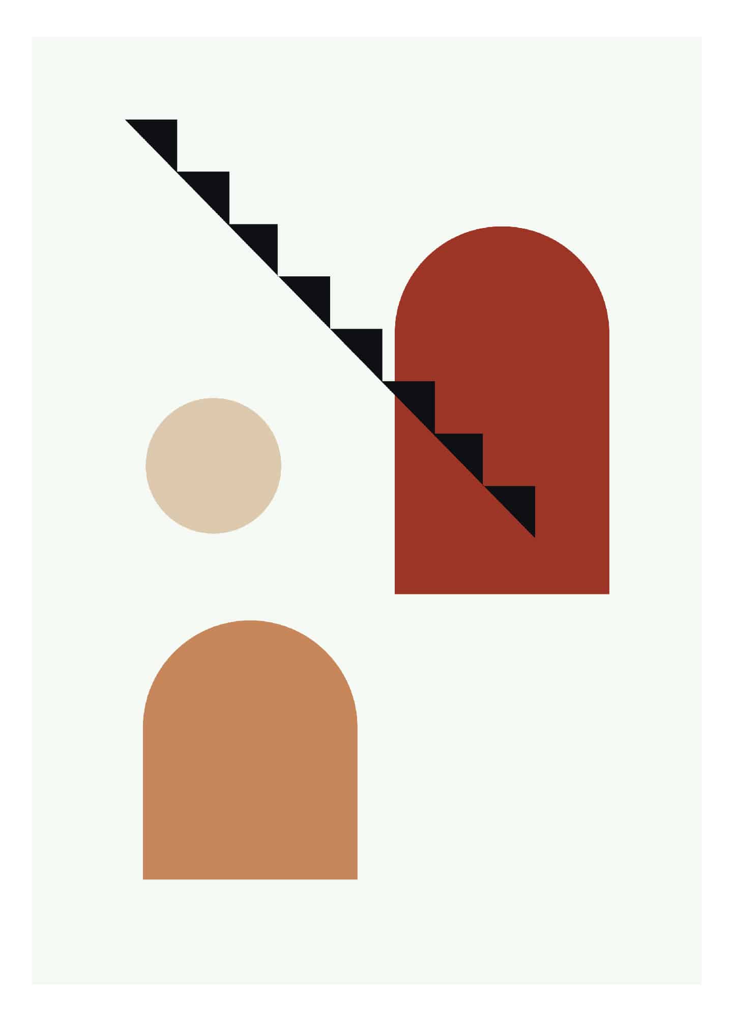 Abstrakt konst #41 poster