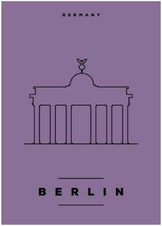Berlin, Tyskland poster