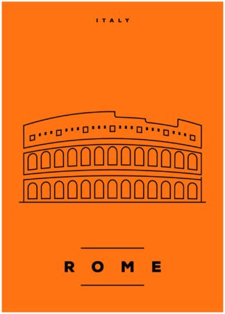 Rom, Italien poster