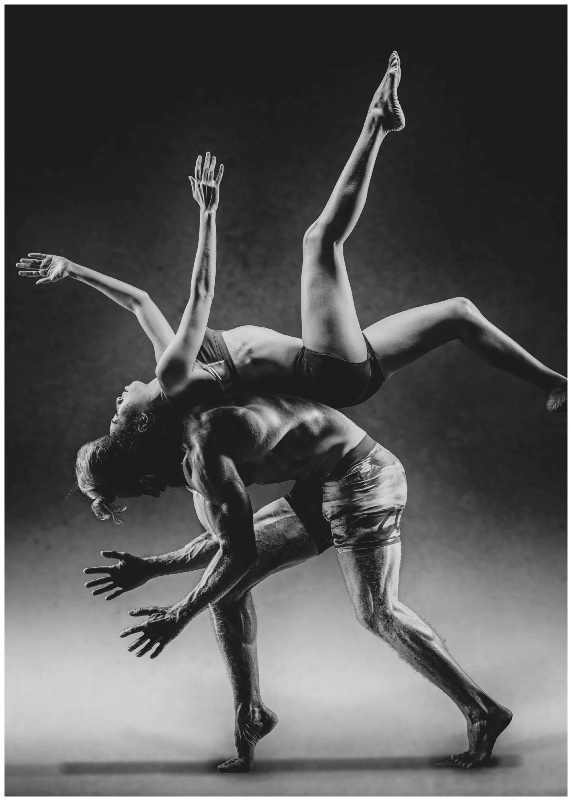 Akrobatiskt par poster